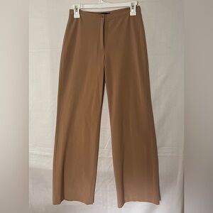 The Limited Stretch pants Size 0 camel button zipper front -